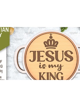 Σετ των 2 Intra απο ξύλο plywood 3mm-4mm πάχος Χριστιανικός δίσκος σερβιρίσματος Δίασταση 30x20 cm INTRAFABR-94167011