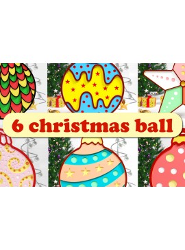 Σετ των 2 Intra απο ξύλο plywood 3mm-4mm πάχος Κουλούρι χριστουγεννιάτικη μπάλα πολλαπλών στρώσεων PaperCut Δίασταση 1500x1500 cm INTRAFABR-75930989