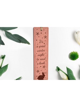 Σετ των 2 Intra απο ξύλο plywood 3mm-4mm πάχος Χριστουγεννιάτικο σελιδοδείκτη | Χριστούγεννα Δίασταση 15x15 cm INTRAFABR-72484121