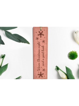 Σετ των 2 Intra απο ξύλο plywood 3mm-4mm πάχος Χριστουγεννιάτικο σελιδοδείκτη | Χριστούγεννα Δίασταση 15x15 cm INTRAFABR-72483991