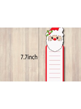 Intra απο ξύλο plywood 3mm-4mm πάχος Christmas Bookmark , Layered Δίασταση 40x40 cm INTRAFABR-108026818