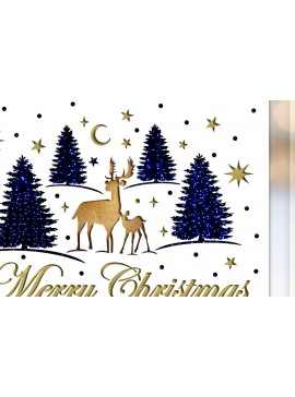 Σετ των 3 Intra απο ξύλο plywood 3mm-4mm πάχος Πρότυπα κοπής χριστουγεννιάτικων καρτών Δίασταση 5x5 cm INTRAFABR-85973470