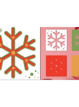 Intra απο ξύλο plywood 3mm-4mm πάχος Χριστουγεννιάτικες κάρτες Christmas Layered P Δίασταση 750x500 cm INTRAFABR-77377254