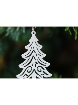 Σετ των 3 Intra απο ξύλο plywood 3mm-4mm πάχος Χριστουγεννιάτικο Σκουλαρίκι Cut Δίασταση 3x3 cm INTRAFABR-107699409