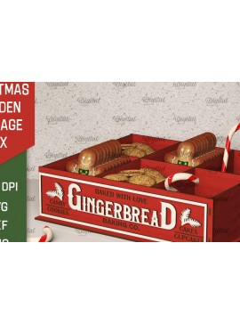 Σετ των 2 Intra απο ξύλο plywood 3mm-4mm πάχος Χριστουγεννιάτικο κουτί δώρου . Xmas Δίασταση 15x15 cm INTRAFABR-106601593