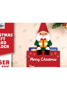 Σετ των 2 Intra απο ξύλο plywood 3mm-4mm πάχος Θήκη χριστουγεννιάτικων δώρων με Δίασταση 15x15 cm INTRAFABR-112521953