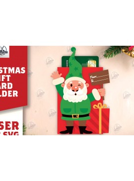 Σετ των 2 Intra απο ξύλο plywood 3mm-4mm πάχος Θήκη χριστουγεννιάτικων δώρων με Δίασταση 15x15 cm INTRAFABR-112521851