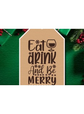 Σετ των 3 Intra απο ξύλο plywood 3mm-4mm πάχος Χριστουγεννιάτικο δώρο ετικέτας Δίασταση 5x10 cm INTRAFABR-41477916