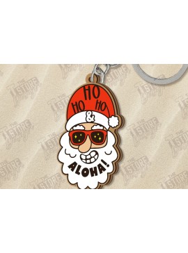 Σετ των 3 Intra απο ξύλο plywood 3mm-4mm πάχος με μπρελόκ Χριστούγεννα τον Ιούλιο Δίασταση 6x6 cm INTRAFABR-122382161