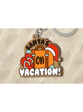 Σετ των 3 Intra απο ξύλο plywood 3mm-4mm πάχος με μπρελόκ Χριστούγεννα τον Ιούλιο Δίασταση 6x6 cm INTRAFABR-122382168