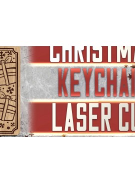 Σετ των 3 Intra απο ξύλο plywood 3mm-4mm πάχος Christmas Keychain | Χριστούγεννα Δίασταση 6x6 cm INTRAFABR-62988879