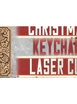 Σετ των 3 Intra απο ξύλο plywood 3mm-4mm πάχος Christmas Keychain | Χριστούγεννα Δίασταση 6x6 cm INTRAFABR-62988948