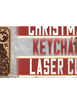 Σετ των 3 Intra απο ξύλο plywood 3mm-4mm πάχος Christmas Keychain | Χριστούγεννα Δίασταση 6x6 cm INTRAFABR-62989119