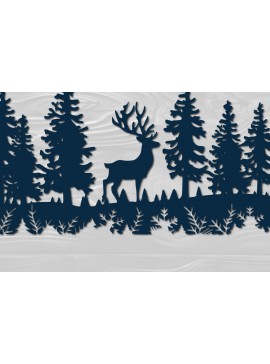 Σετ των 3 Intra απο ξύλο plywood 3mm-4mm πάχος Χριστουγεννιάτικο Δίασταση 4x4 cm INTRAFABR-102763649