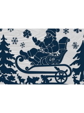 Σετ των 3 Intra απο ξύλο plywood 3mm-4mm πάχος Χριστουγεννιάτικο Δίασταση 4x4 cm INTRAFABR-102780641