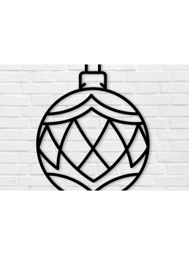 Intra απο ξύλο plywood 3mm-4mm πάχος Χριστουγεννιάτικα κοπής με λέιζερ μεταλλικών τοίχων Δίασταση 40x40 cm INTRAFABR-100558896