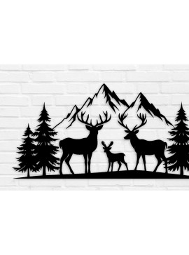 Intra απο ξύλο plywood 3mm-4mm πάχος Χριστουγεννιάτικα κοπής με λέιζερ μεταλλικών τοίχων Δίασταση 40x40 cm INTRAFABR-106373236