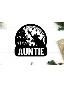 Intra απο ξύλο plywood 3mm-4mm πάχος Χριστουγεννιάτικη Μεταλλική Διακόσμηση Τοίχων Τέχνης Δίασταση 40x40 cm INTRAFABR-81924232