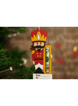 Σετ των 2 Intra απο ξύλο plywood 3mm-4mm πάχος Κάτοχος Χριστουγέννων | Δωροκάρτα | CNC Δίασταση 15x15 cm INTRAFABR-108584903