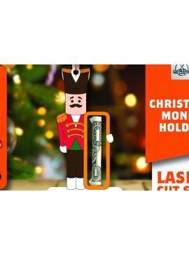 Σετ των 2 Intra απο ξύλο plywood 3mm-4mm πάχος Χριστουγεννιάτικο Money Holder Δίασταση 15x15 cm INTRAFABR-108866217