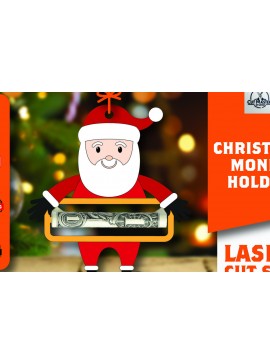 Σετ των 2 Intra απο ξύλο plywood 3mm-4mm πάχος Χριστουγεννιάτικο Money Holder Δίασταση 15x15 cm INTRAFABR-108866512