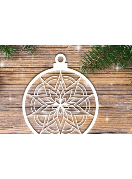 Σετ των 3 Intra απο ξύλο plywood 3mm-4mm πάχος Κοπής Χριστουγεννιάτικου Στολίδι V6 Δίασταση 8x8 cm INTRAFABR-19848513