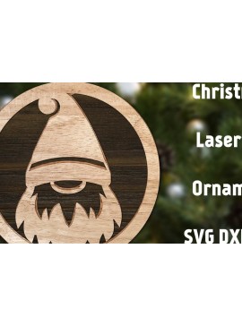 Σετ των 3 Intra απο ξύλο plywood 3mm-4mm πάχος κοπής με λέιζερ Χριστουγεννιάτικο Στολίδι. Δίασταση 5x5 cm INTRAFABR-74627983