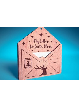 Σετ των 3 Intra απο ξύλο plywood 3mm-4mm πάχος Χριστουγεννιάτικο στολίδι Δίασταση 8x8 cm INTRAFABR-75890347