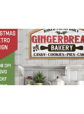 Σετ των 2 Intra απο ξύλο plywood 3mm-4mm πάχος Σχέδιο κοπής με λέιζερ Χριστουγεννιάτικο ρετρό σημάδι Δίασταση 15x15 cm INTRAFABR-105197372