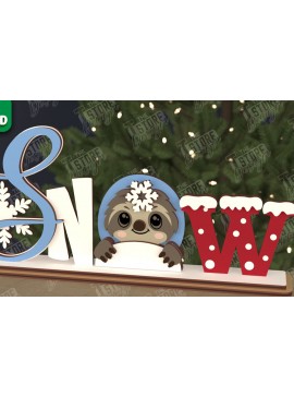 Σετ των 2 Intra απο ξύλο plywood 3mm-4mm πάχος Χριστουγεννιάτικη πινακίδα |Εορταστική διακόσμηση| Ιδέα δώρου Δίασταση 15x15 cm INTRAFABR-107358827