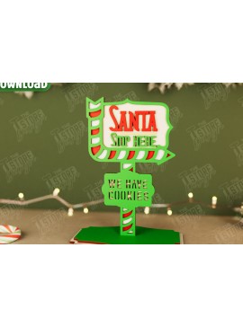 Σετ των 2 Intra απο ξύλο plywood 3mm-4mm πάχος Χριστουγεννιάτικη πινακίδα | Διακοπές | Ιδέα δώρου|CNC Δίασταση 15x15 cm INTRAFABR-107621617