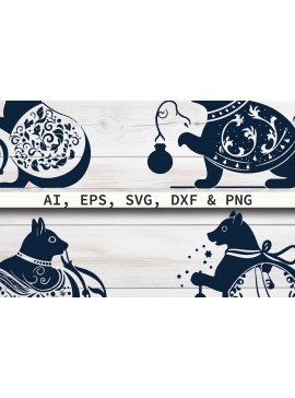 Σετ των 3 Intra απο ξύλο plywood 3mm-4mm πάχος Χριστουγεννιάτικο Sleigh Bell Σκίουρος Δίασταση 4x4 cm INTRAFABR-80860667