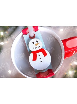 Σετ των 2 Intra απο ξύλο plywood 3mm-4mm πάχος Χριστουγεννιάτικα αξεσουάρ Stanley |Ιδέα δώρου Δίασταση 15x15 cm INTRAFABR-108899235