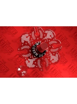 Σετ των 2 Intra απο ξύλο plywood 3mm-4mm πάχος - Christmas Wine Caddy Laser Cut  Δίασταση 15x15 cm INTRAFABR-79829502