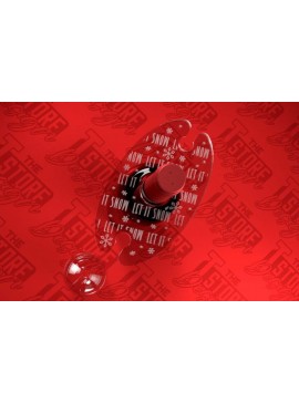 Σετ των 2 Intra απο ξύλο plywood 3mm-4mm πάχος - Christmas Wine Caddy Laser Cut  Δίασταση 15x15 cm INTRAFABR-79829542