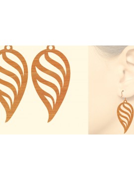 Σετ των 3 Intra απο ξύλο plywood 3mm-4mm πάχος - Χριστουγεννιάτικα Ξύλινα Σκουλαρίκια Laser Cut  Δίασταση 3x3 cm INTRAFABR-80079542