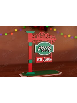 Σετ των 2 Intra απο ξύλο plywood 3mm-4mm πάχος - Χριστουγεννιάτικη Ξύλινη Πινακίδα | Χριστουγεννιάτικη διακόσμηση Δίασταση 15x15 cm INTRAFABR-110745611