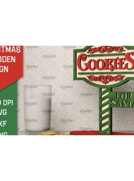 Σετ των 2 Intra απο ξύλο plywood 3mm-4mm πάχος - Χριστουγεννιάτικη ξύλινη πινακίδα κοπής με λέιζερ Δίασταση 15x15 cm INTRAFABR-104865105