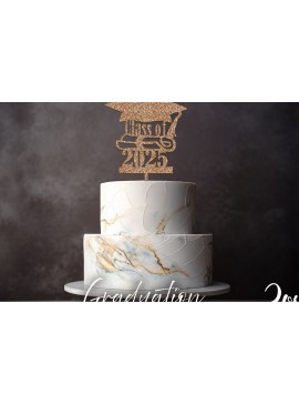 Σετ των 2 Intra απο ξύλο plywood 3mm-4mm πάχος - Κατηγορία 2025 Cake Topper  Cut File Δίασταση 20x20 cm INTRAFABR-118761401