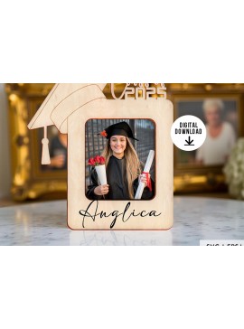 Σετ των 2 Intra απο ξύλο plywood 3mm-4mm πάχος - Class of 2025 Graduation Photo Frame  Δίασταση 20x25 cm INTRAFABR-123486499