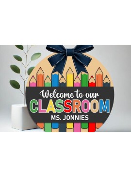 Intra απο ξύλο plywood 3mm-4mm πάχος -  Laser   Welcome Sign στην τάξη Δίασταση 30x20 cm INTRAFABR-120658514