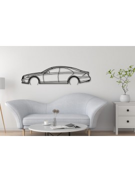 Σετ των 2 Intra απο ξύλο plywood 3mm-4mm πάχος - CLS C219 Laser Cut Car Silhouette Δίασταση 20x20 cm INTRAFABR-111058101