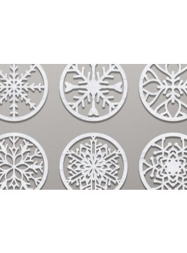 Intra απο ξύλο plywood 3mm-4mm πάχος - Σετ σουβέρ Laser Cut  Δίασταση 40x50 cm INTRAFABR-70433098