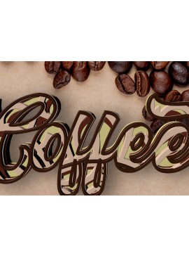 Σετ των 2 Intra απο ξύλο plywood 3mm-4mm πάχος - Καφές, 3d Mandala Δίασταση 30x30 cm INTRAFABR-28434902