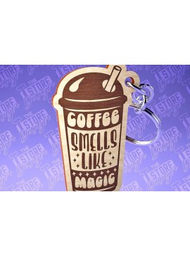 Σετ των 3 Intra απο ξύλο plywood 3mm-4mm πάχος - Κοπή Laser Μπρελόκ Καφέ | Αστεία αποσπάσματα Δίασταση 4x4 cm INTRAFABR-80296092