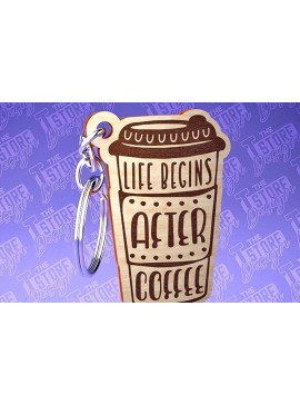 Σετ των 3 Intra απο ξύλο plywood 3mm-4mm πάχος - Κοπή Laser Μπρελόκ Καφέ | Αστεία αποσπάσματα Δίασταση 4x4 cm INTRAFABR-80296200