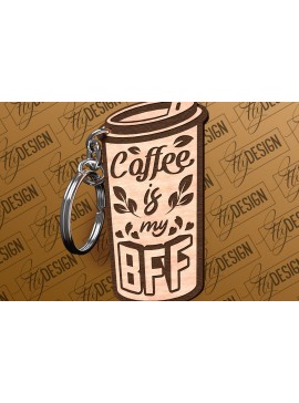 Σετ των 3 Intra απο ξύλο plywood 3mm-4mm πάχος - Κοπή Laser Μπρελόκ Καφέ | Αστεία αποσπάσματα Δίασταση 4x4 cm INTRAFABR-80140999