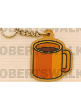 Σετ των 3 Intra απο ξύλο plywood 3mm-4mm πάχος - Κούπα Καφέ Μπρελόκ  Δίασταση 4x4 cm INTRAFABR-123097107