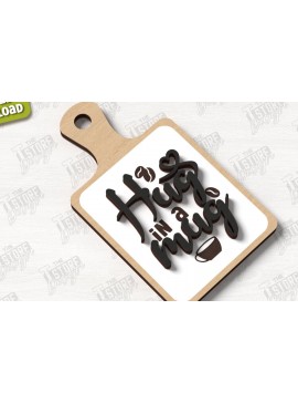 Intra απο ξύλο plywood 3mm-4mm πάχος - Coffee Sign Cut Laser | Καφενείο Δίασταση 30x20 cm INTRAFABR-123369617