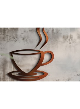 Σετ των 3 Intra απο ξύλο plywood 3mm-4mm πάχος - Διακόσμηση τοίχου καφέ Laser Cut Σχέδιο  Δίασταση 4x4 cm INTRAFABR-99540459